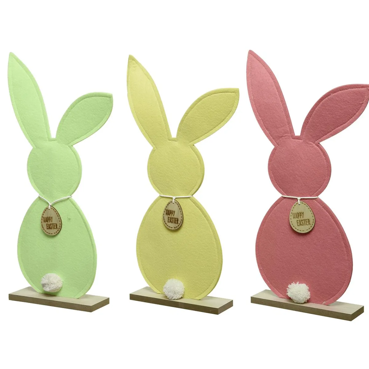 3 Présentoirs De Pâques Colorés En Feutre-DecoWoerner Clearance