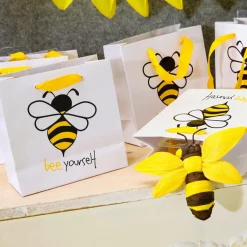 Abeilles Déco 10-14 Cm, 5 Pces-DecoWoerner New
