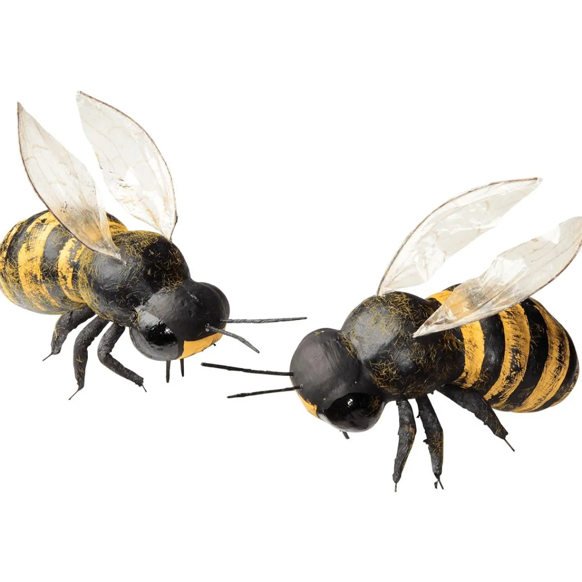 Abeilles Factices Déco 15 Cm, 2 Pces-DecoWoerner Discount