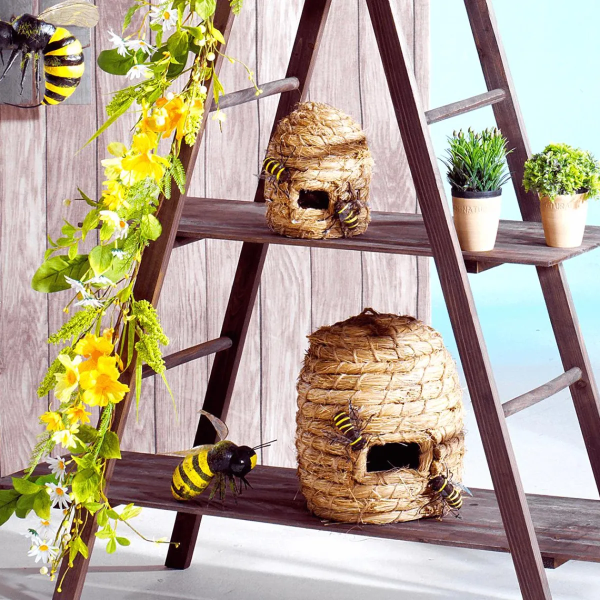 Abeilles Factices Déco 15 Cm, 2 Pces-DecoWoerner Discount