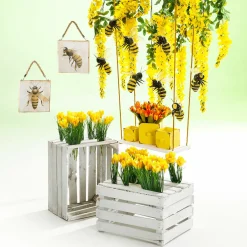 Abeilles Factices Déco 15 Cm, 2 Pces-DecoWoerner Discount