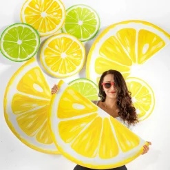 Afficher Une Tranche De Citron De 88 Cm-DecoWoerner New