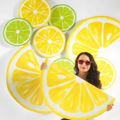 Afficher Une Tranche De Citron De 88 Cm-DecoWoerner New