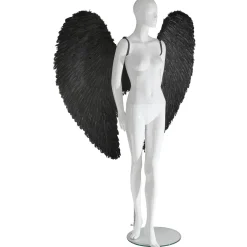 Ailes D'ange es En Plumes, Long. 120 Cm-DecoWoerner Outlet