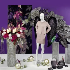 Ailes D'ange es En Plumes, Long. 120 Cm-DecoWoerner Outlet