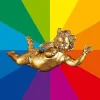 Angelot Couleur Au Choix, Long. 70 Cm-DecoWoerner Hot