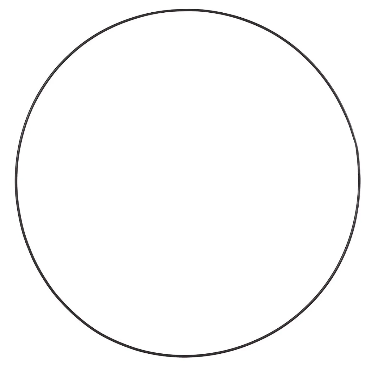 Anneau Déco En Métal, Entre 58 Et 60 Cm Ø-DecoWoerner New