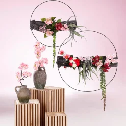 Anneau Déco En Métal, Entre 58 Et 60 Cm Ø-DecoWoerner New