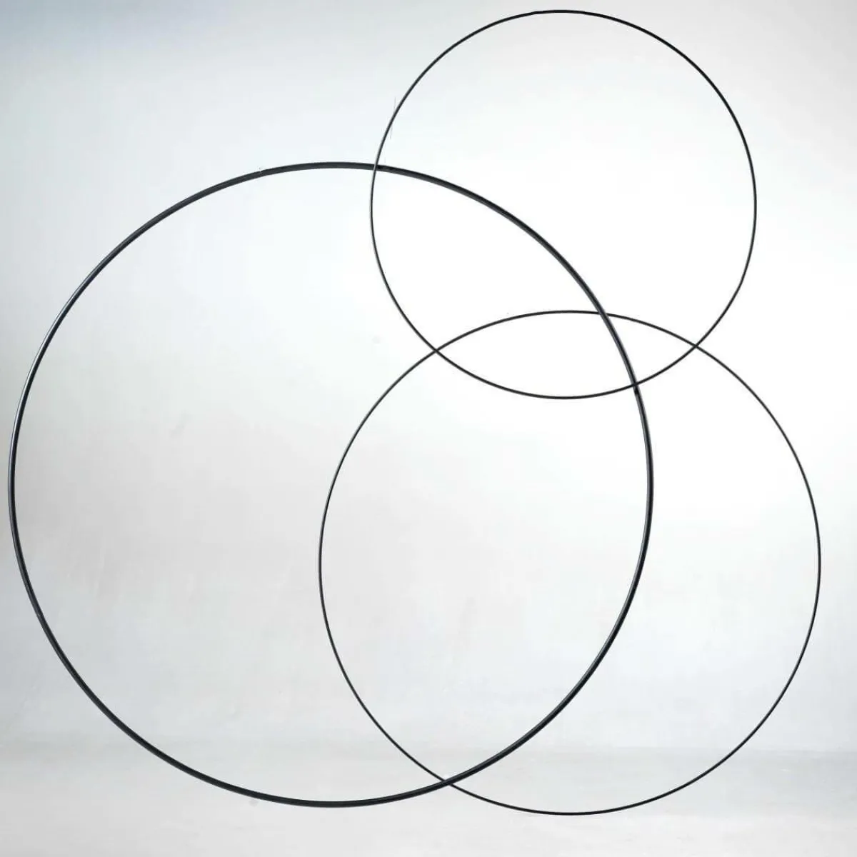 Anneau Déco En Métal, Entre 58 Et 60 Cm Ø-DecoWoerner New