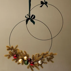 Anneau Déco En Métal, Entre 58 Et 60 Cm Ø-DecoWoerner New