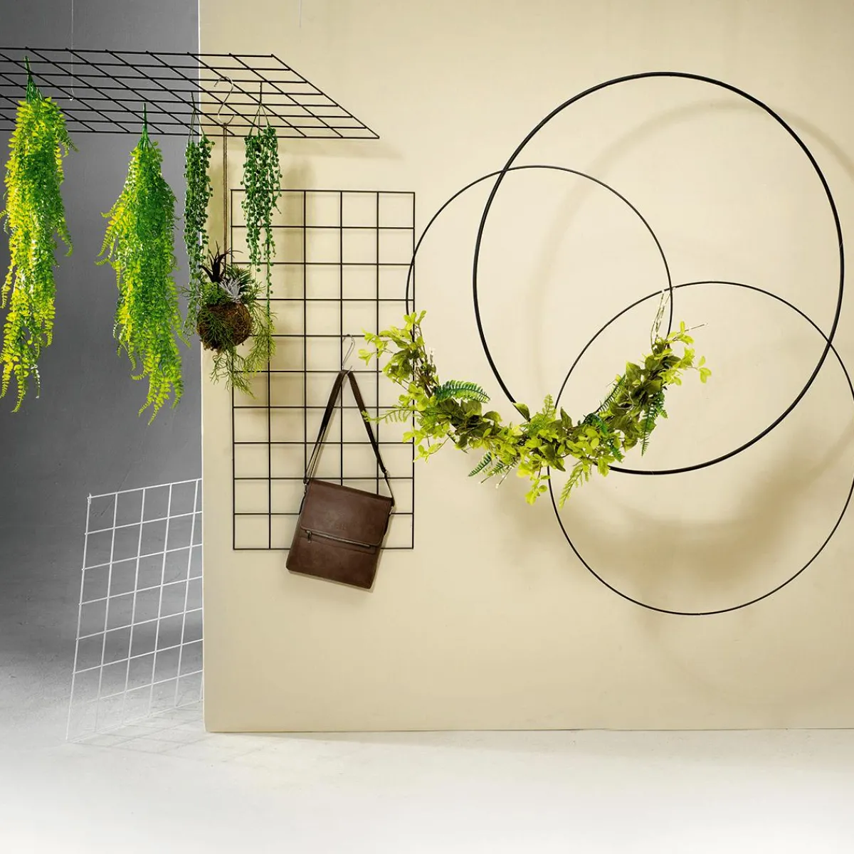 Anneau Déco En Métal, Entre 58 Et 60 Cm Ø-DecoWoerner New