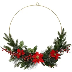 Anneau Décoratif En Métal Décoré 60 Cm Ø-DecoWoerner Sale