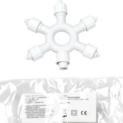 Anneau De Distribution 5x Pour LED Profi System Blanc-DecoWoerner Discount
