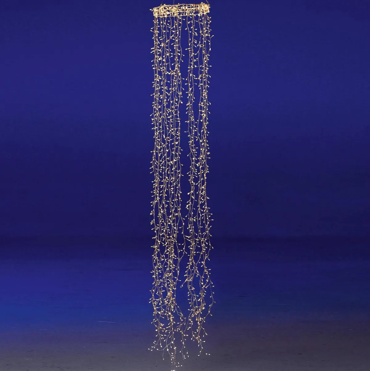 Anneau Lumineux En Fil De Fer LED "Feu D’artificie", Long. 60 Cm, Ø 20 Cm-DecoWoerner Sale