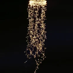 Anneau Lumineux En Fil De Fer LED "Feu D’artificie", Long. 60 Cm, Ø 20 Cm-DecoWoerner Sale