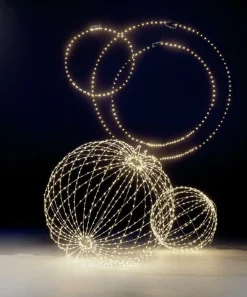 Anneau Lumineux Pour L'ext., LED Chaude, Ø 100 Cm-DecoWoerner Sale