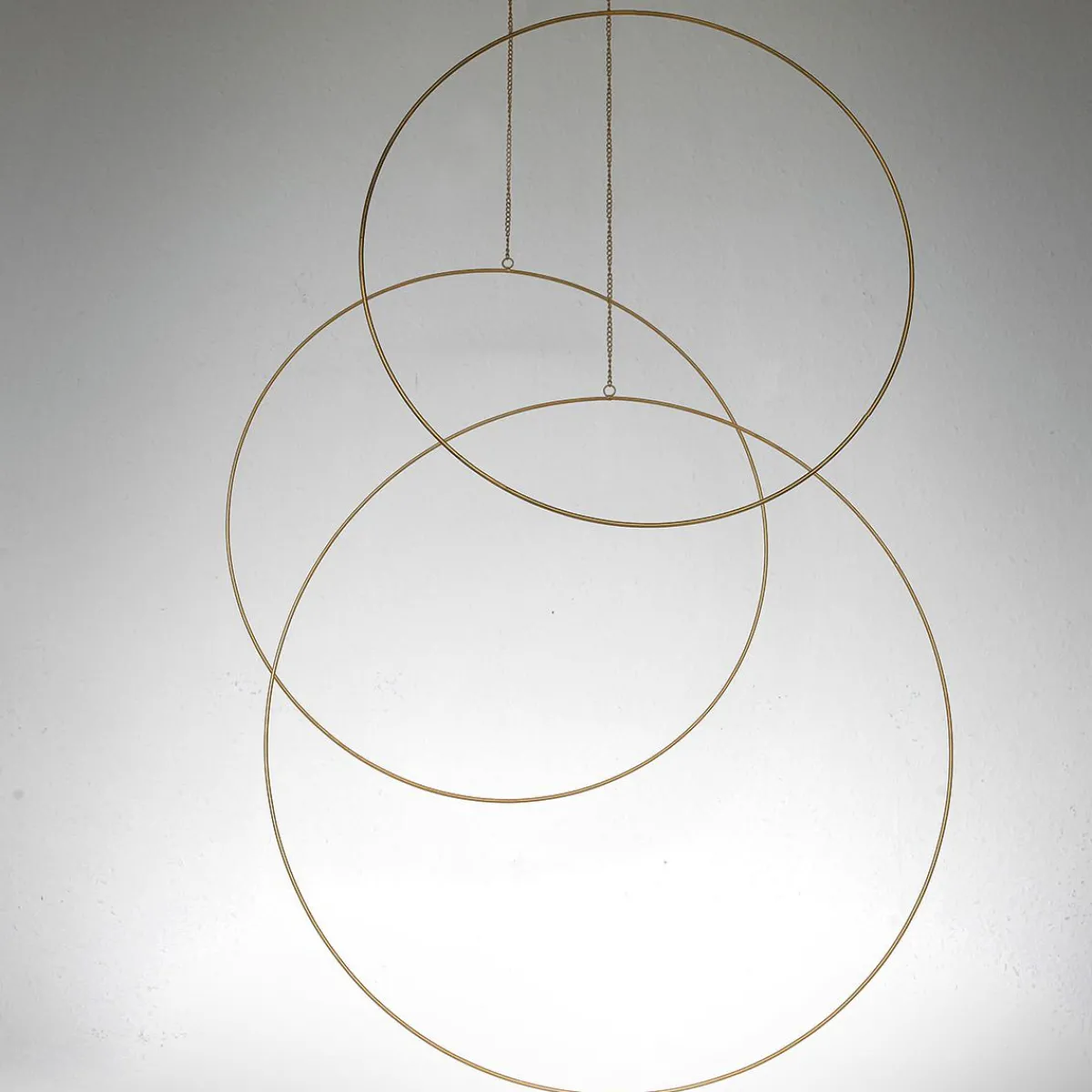 Anneaux Déco En Métal 3 Pces Ø 50-75 Cm-DecoWoerner Sale