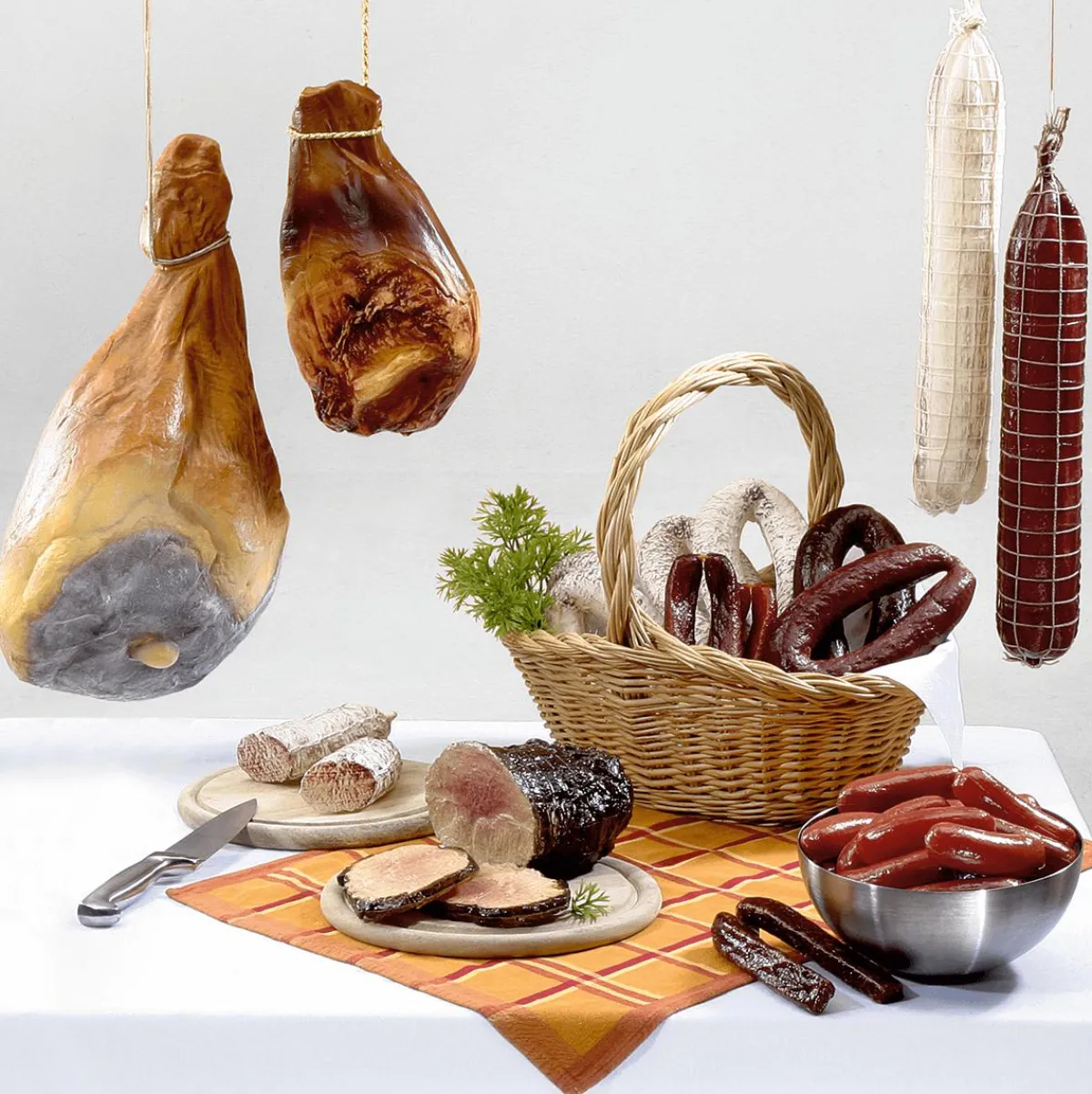 Anneaux De Saucisse Pour Aliments Factices, Paquet De 2 Pièces-DecoWoerner Online