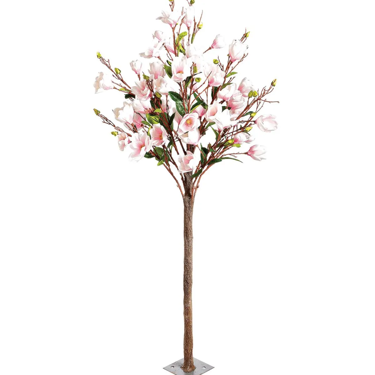 Arbre à Fleurs De Magnolia Artificiel, 180 Cm-DecoWoerner Best