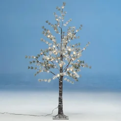 Arbre à LED Blanc Chaud 150 Cm-DecoWoerner Discount