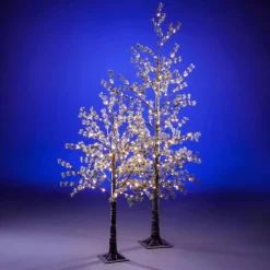 Arbre à LED Blanc Chaud 150 Cm-DecoWoerner Discount