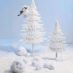 Arbre Décoratif Hiver, 60 Cm De Haut-DecoWoerner Online
