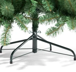 Arbre De Noël Artificiel Sapin Blanc Avec LED 240 Cm-DecoWoerner