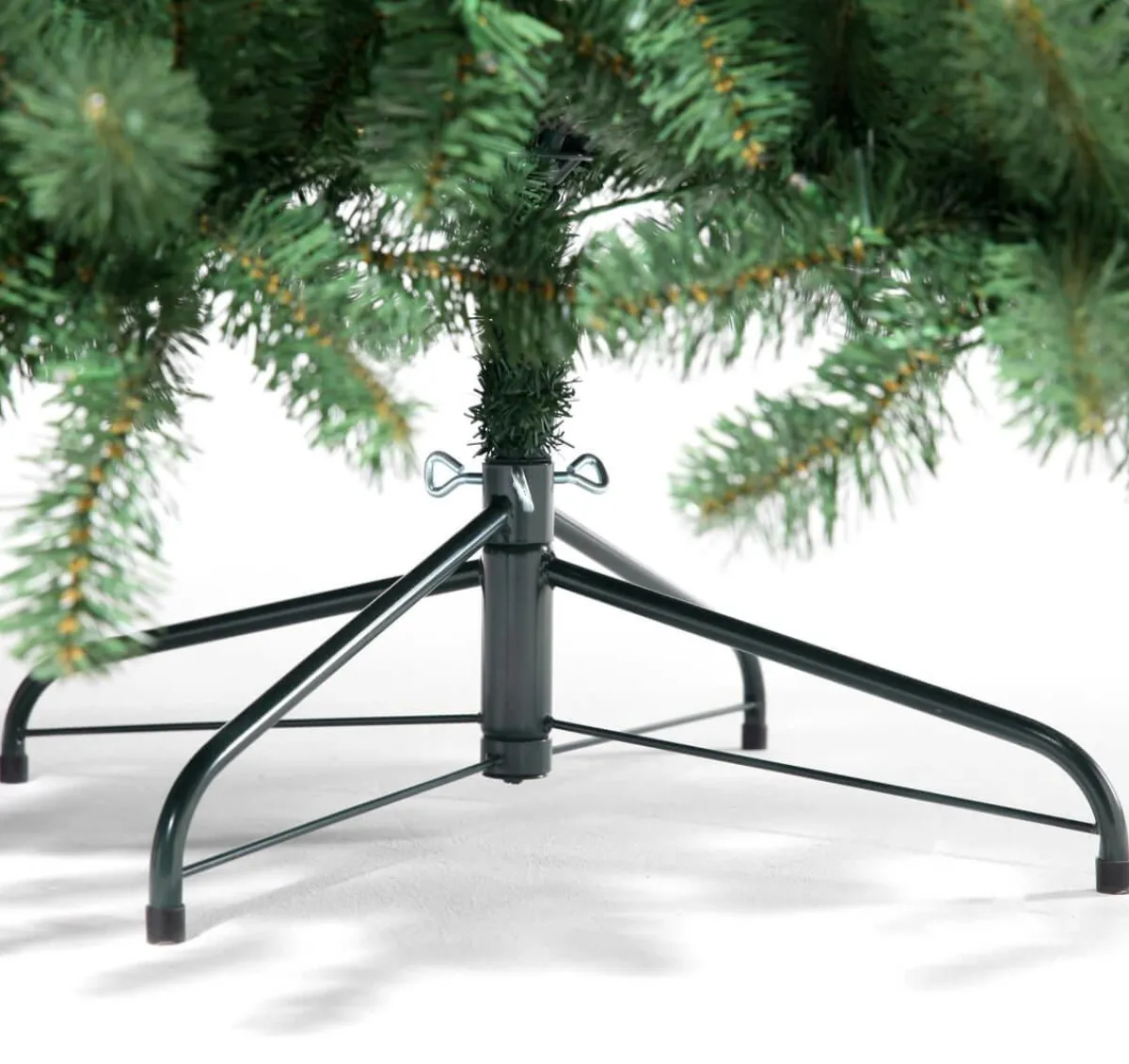 Arbre De Noël Artificiel Sapin Blanc Avec LED 240 Cm-DecoWoerner