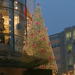 Arbre Géant Avec LED Chaud, Extérieur, 860 Cm-DecoWoerner Sale
