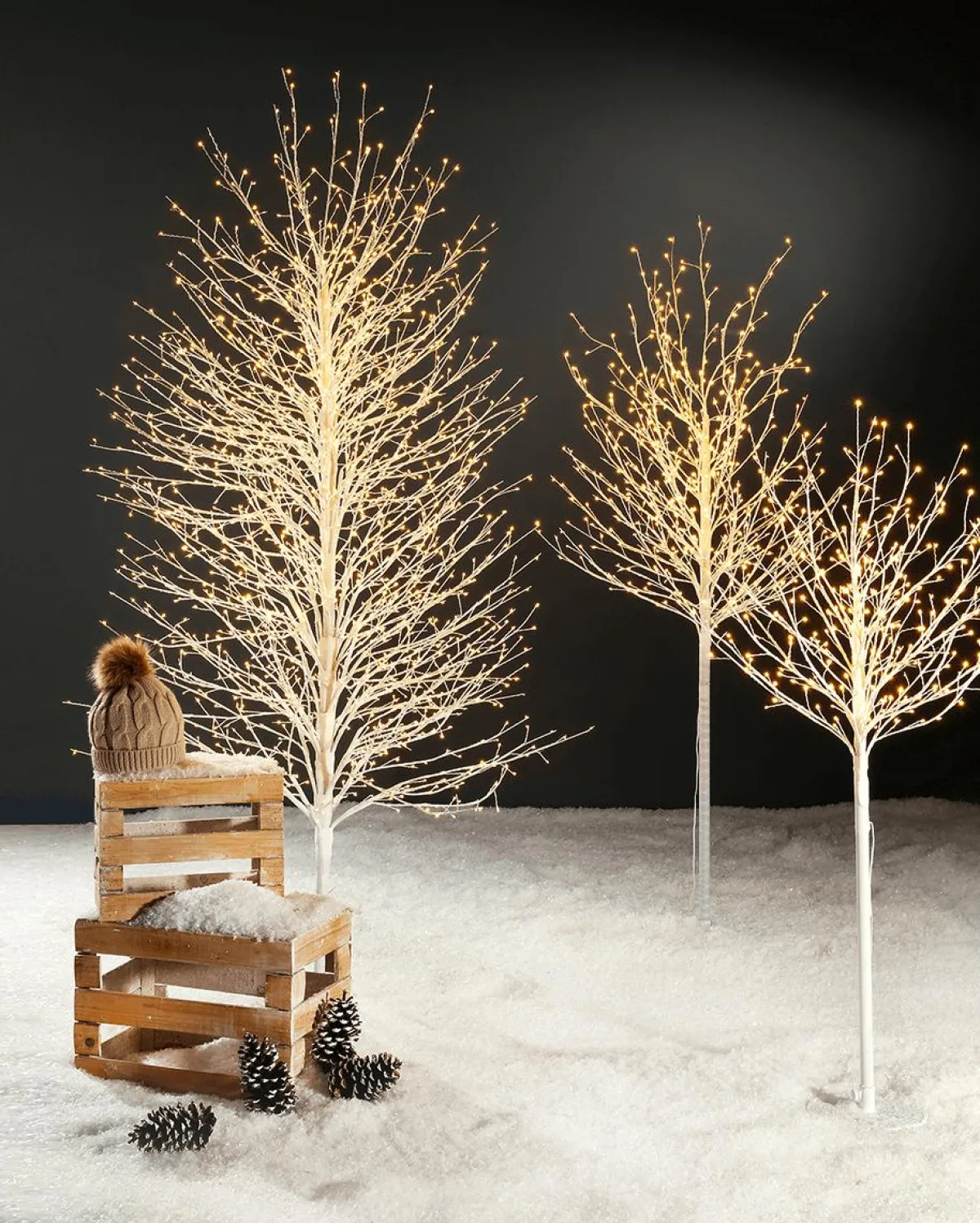 Arbre Lumineux LED, Haut. 180 Cm-DecoWoerner New