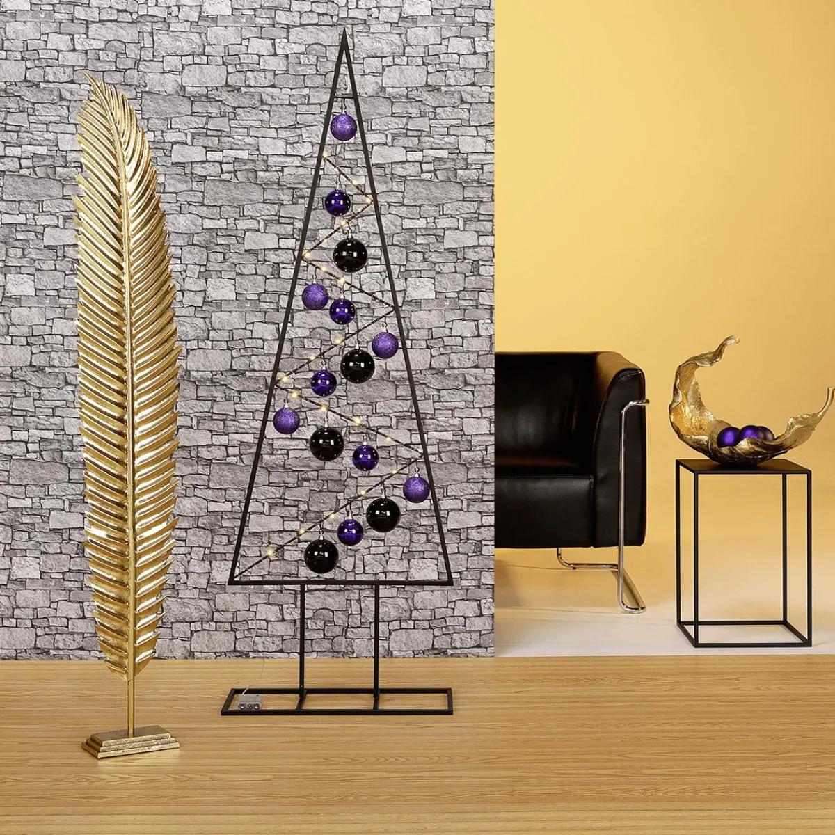 Arbre Métallique Haut. 120 Cm-DecoWoerner Hot