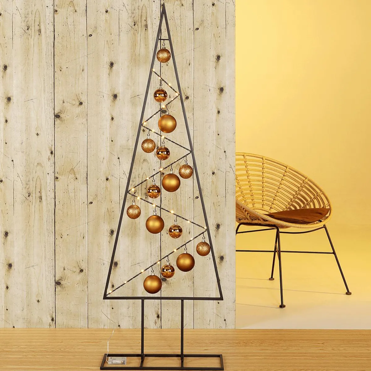 Arbre Métallique Haut. 150 Cm-DecoWoerner Discount
