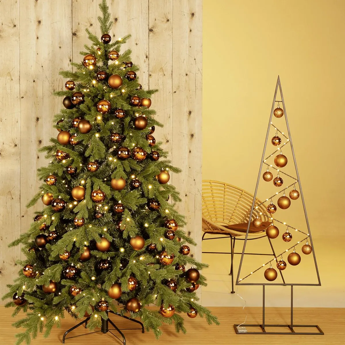 Arbre Métallique Haut. 150 Cm-DecoWoerner Discount