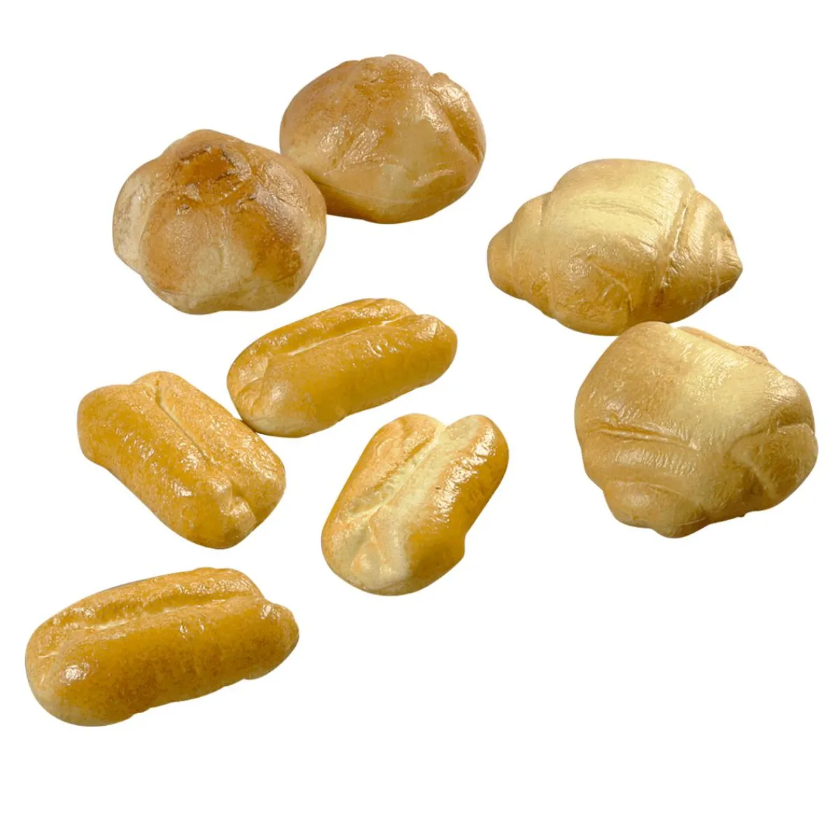 Assortiment De Petits Pains Lot De 8Aliment Factice-DecoWoerner