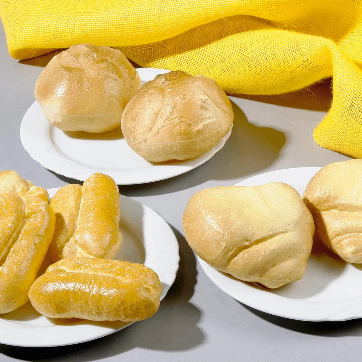 Assortiment De Petits Pains Lot De 8Aliment Factice-DecoWoerner