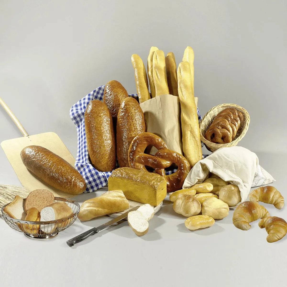 Baguette Aliment Factice 58 Cm-DecoWoerner Discount