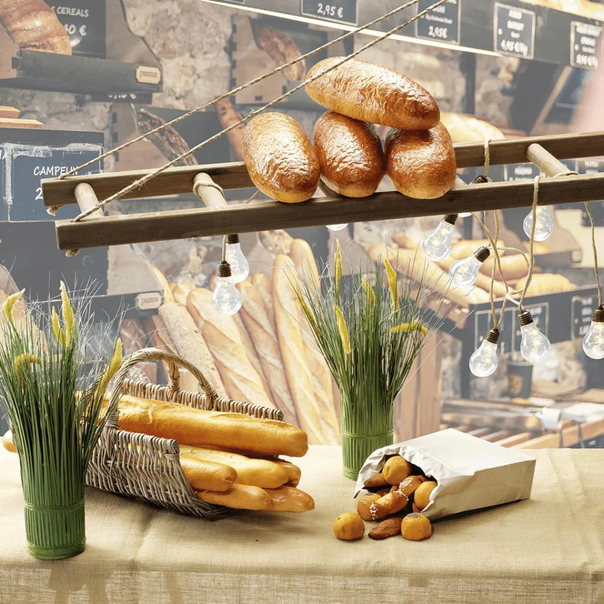 Baguette Aliment Factice 58 Cm-DecoWoerner Discount