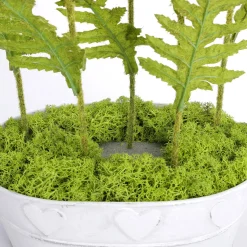 Baignoire En Zinc Avec Motif De Cœur 32 Cm-DecoWoerner Sale