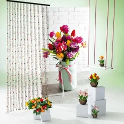 Balançoire Déco Long. 150 Cm Rose-DecoWoerner Hot