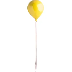 Ballon En Plastique Jaune Ø 28 Cm-DecoWoerner New