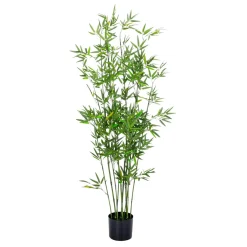 Bambou Artificiel En Pot, 150 Cm-DecoWoerner Sale