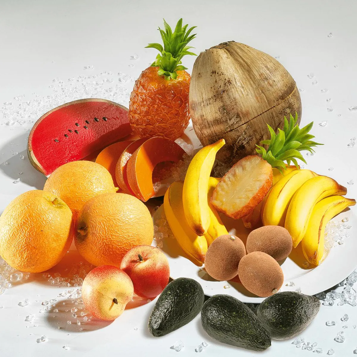 Bananes Aliments Factices, 3 Pces-DecoWoerner