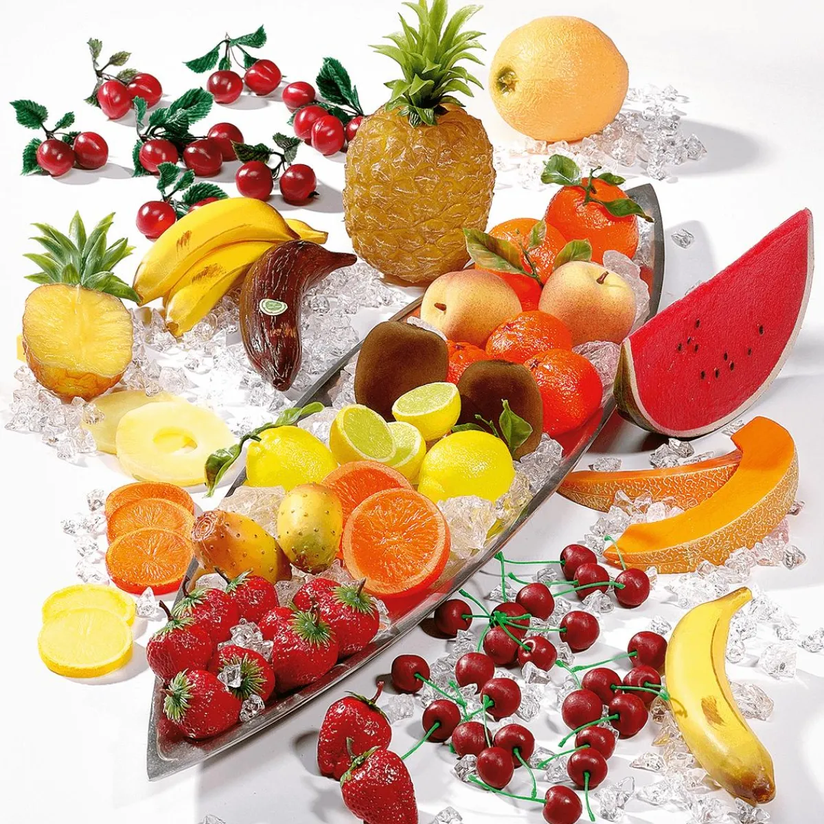 Bananes Aliments Factices, 3 Pces-DecoWoerner