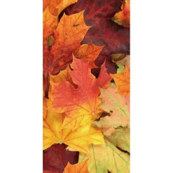 Bandera De Tela Ignífuga "Hojas De Otoño" 100 X 200 Cm-DecoWoerner Hot