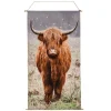 Bannière En Textile Vache Au Pâturage Avec LED 60 X 110 Cm-DecoWoerner Best