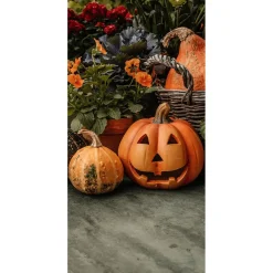 Bannière En Tissu Citrouille Halloween 100 X 200 Cm-DecoWoerner Clearance