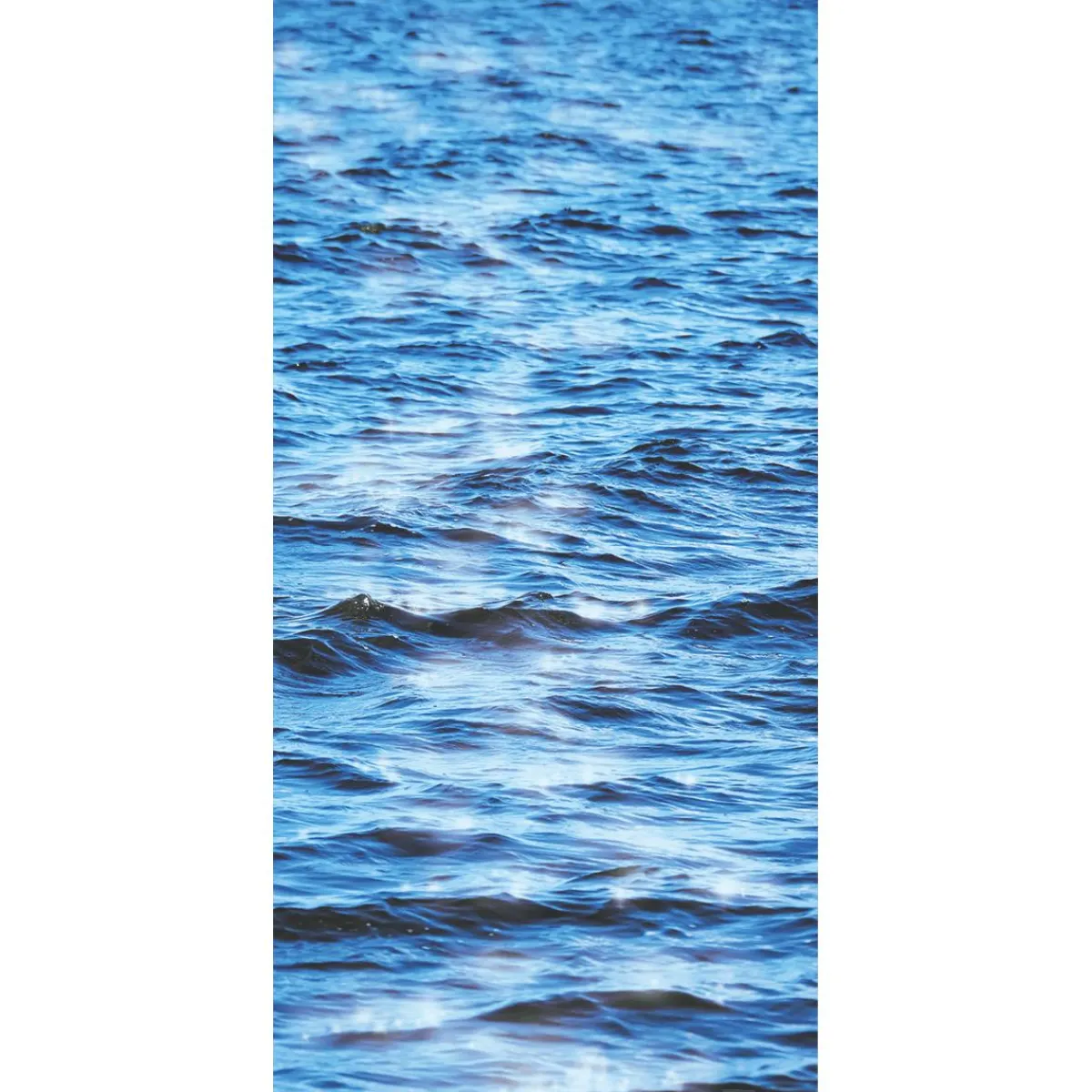 Bannière En Tissu Ignifugé "Eau" En Tissu Pour Drapeau 100 X 200 Cm-DecoWoerner Online