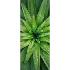 Bannière En Tissu Ignifugé "Feuilles D'ananas" En Tissu Pour Drapeau 75 X 180 Cm-DecoWoerner Online