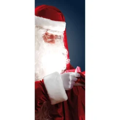 Bannière En Tissu Ignifugé "Père Noël Porteur De Cadeaux" En Tissu Pour Drapeau 75 X 180 Cm-DecoWoerner Outlet