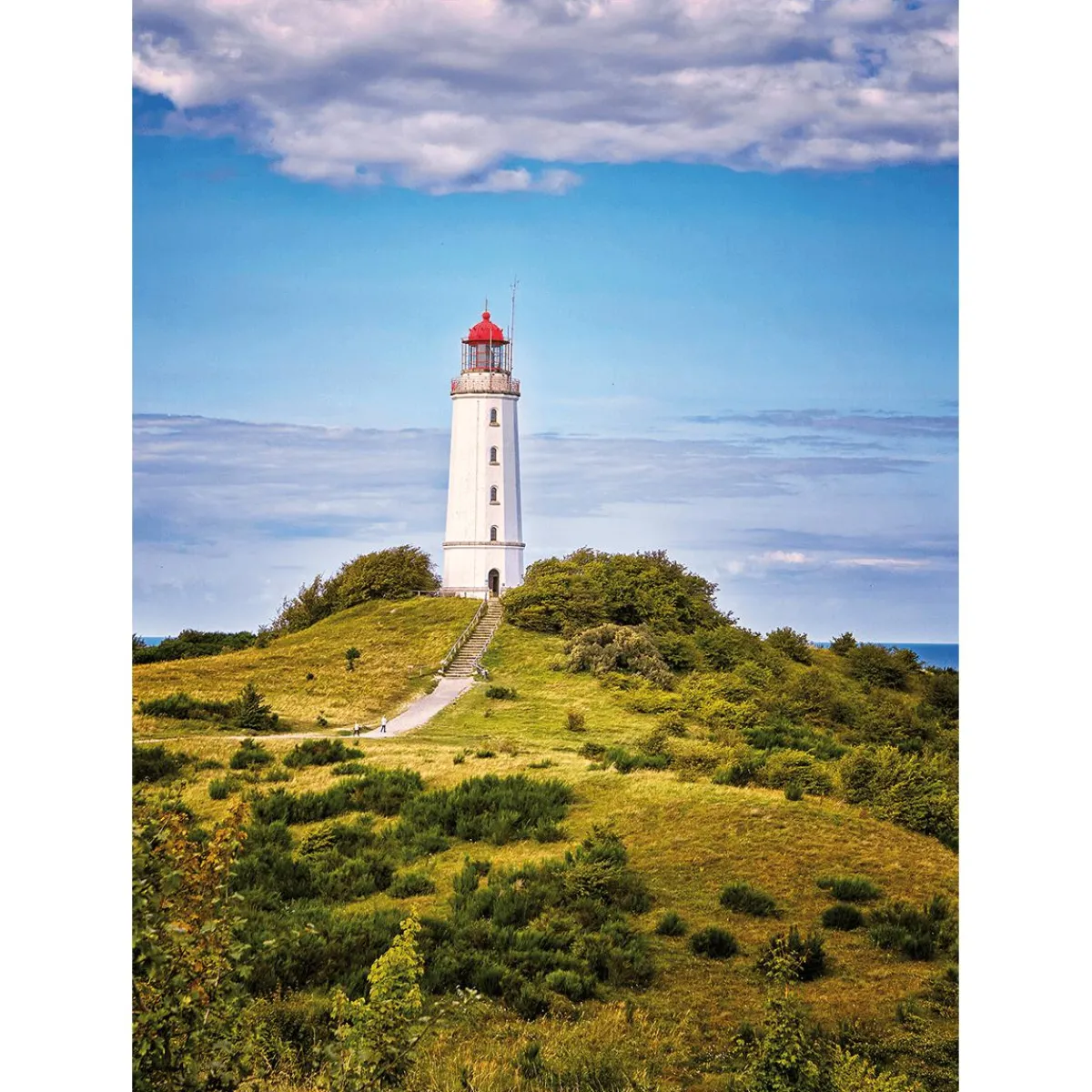 Bannière En Tissu XL "phare Blanc" En Tissu De Drapeau Ignifugé 150 X 200 Cm-DecoWoerner Sale